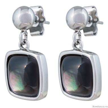 Серьги Fiore Luna, Куб SHELL